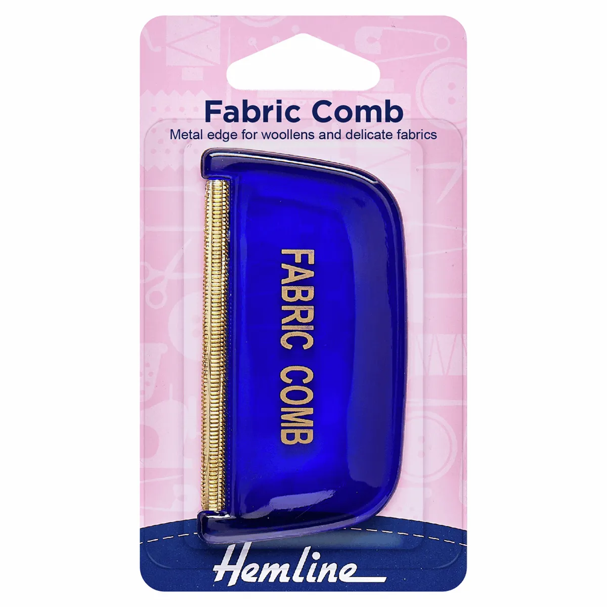Fabric Comb With Metal Teeth - Ideal For Delicate & Lightweight Fabrics