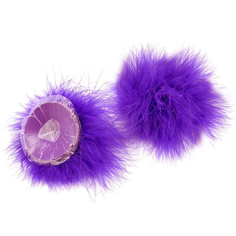 Feathered Nipple Covers