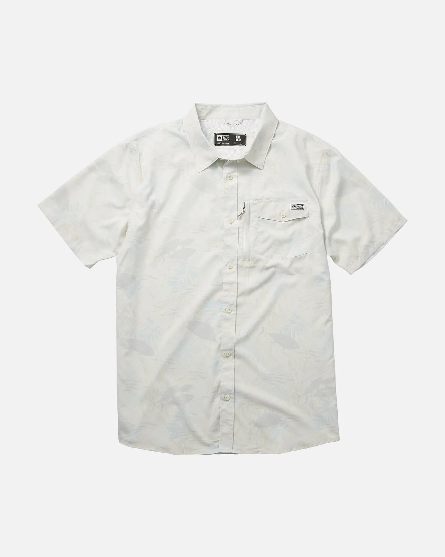 Feeding Frenzy Wax S/S Tech Woven