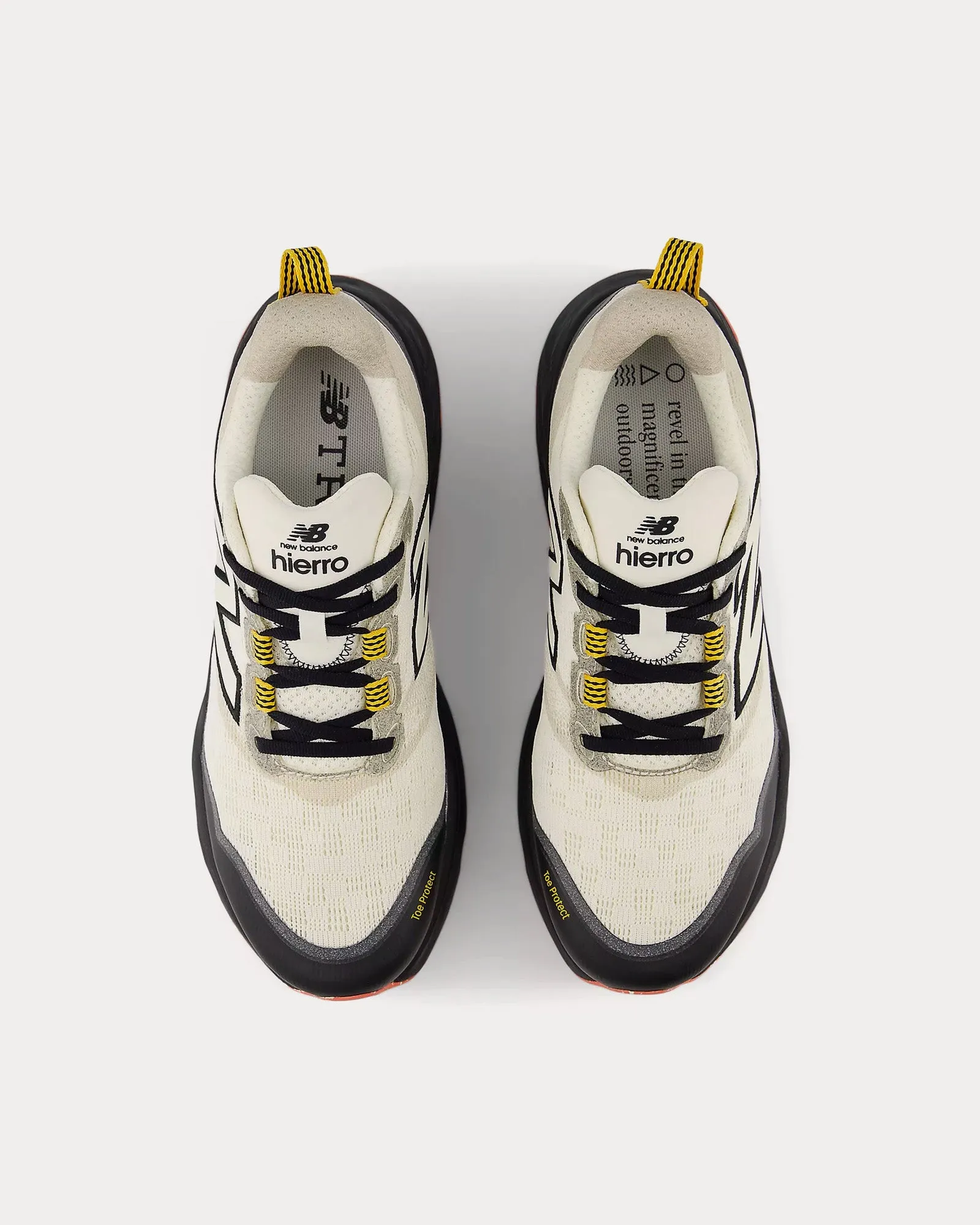 Fresh Foam X Hierro v9 Angora / Black / Drift Red Running Shoes