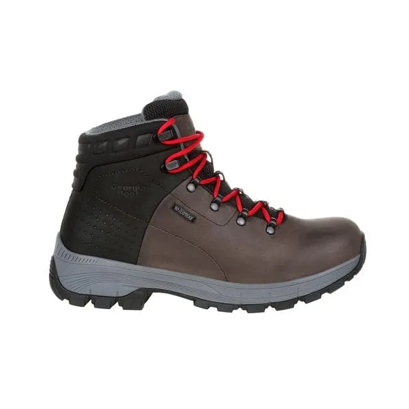 Georgia Boot Men's Eagle Trail Hiker Brown Black Charcoal Round Toe Work Boots GB00399