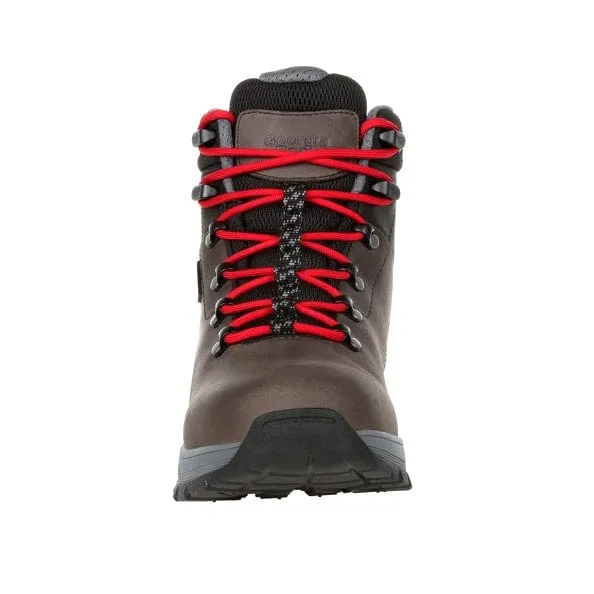 Georgia Boot Men's Eagle Trail Hiker Brown Black Charcoal Round Toe Work Boots GB00399