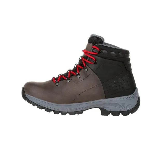 Georgia Boot Men's Eagle Trail Hiker Brown Black Charcoal Round Toe Work Boots GB00399