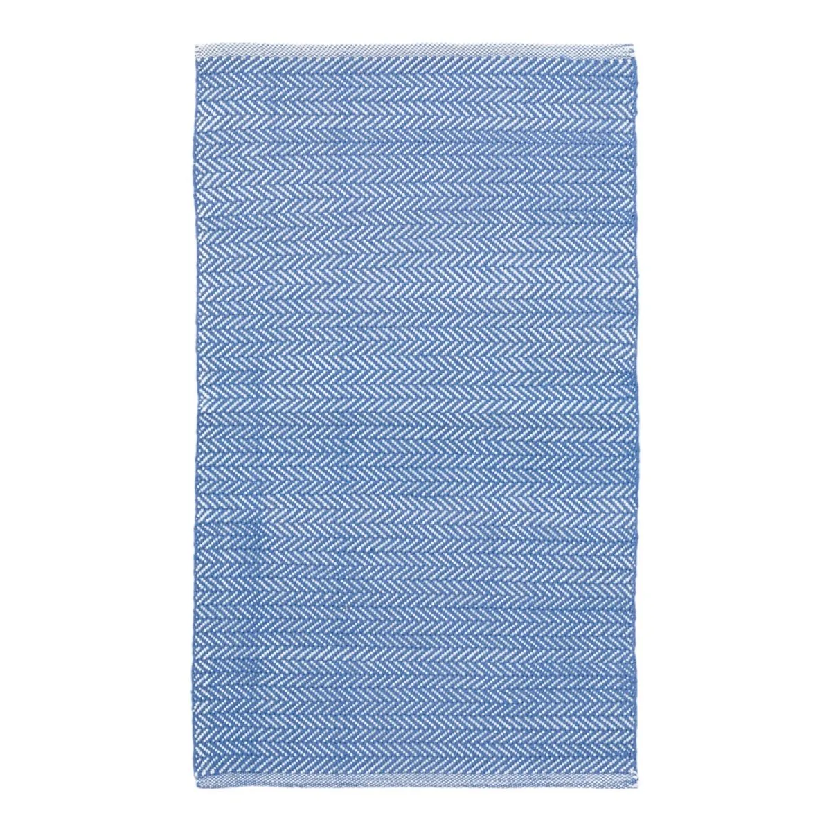 Herringbone Indoor/Outdoor Rug | French Blue