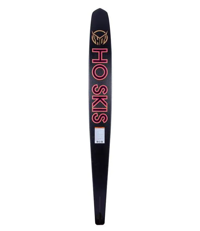 HO Womens Carbon Omni Slalom Ski with Stance 110 Boot & RTP (2023)