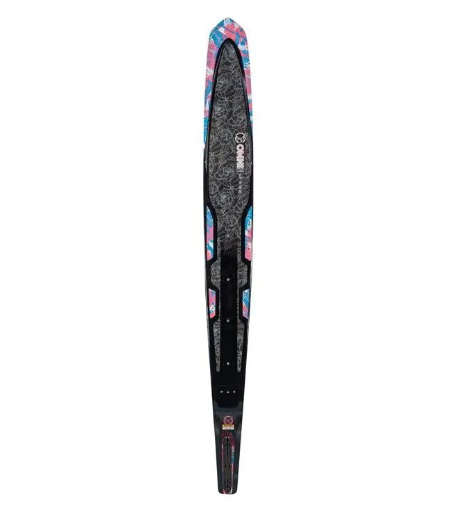 HO Womens Carbon Omni Slalom Ski with Stance Boot & RTP (2022)