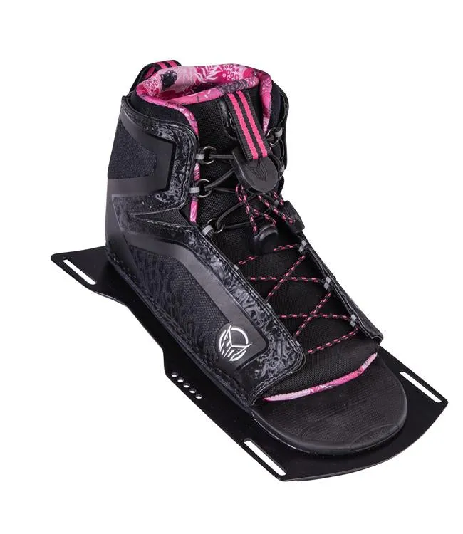 HO Womens Carbon Omni Slalom Ski with Stance Boot & RTP (2022)