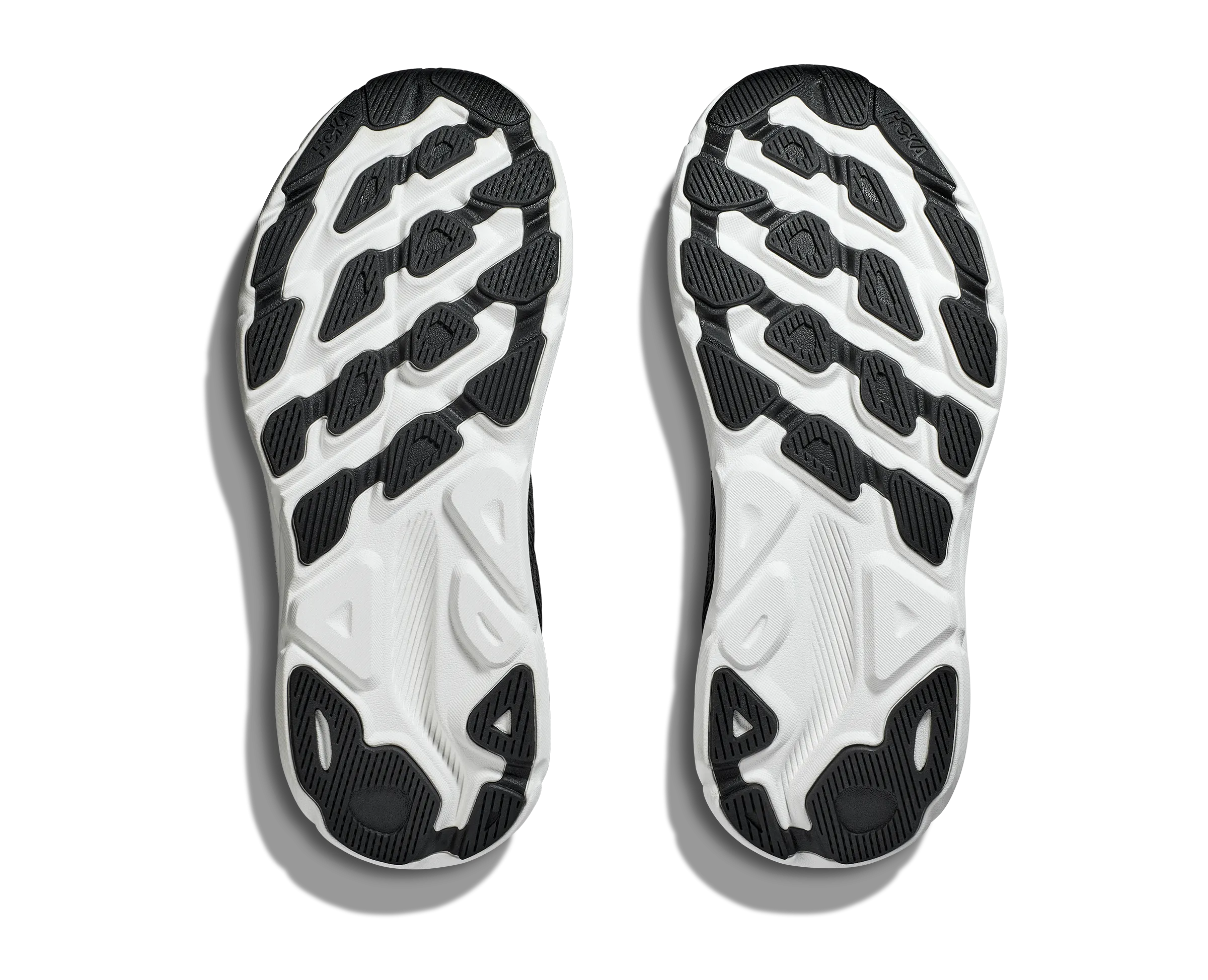 Hoka Womens Trainer Clifton 9 Black/White