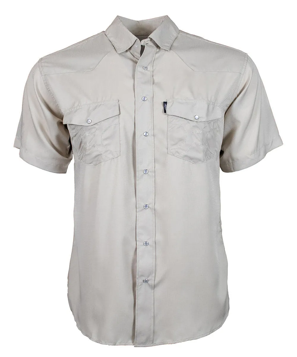 Hooey "Sol" Mens Short Sleeve Pearl Snap Shirt