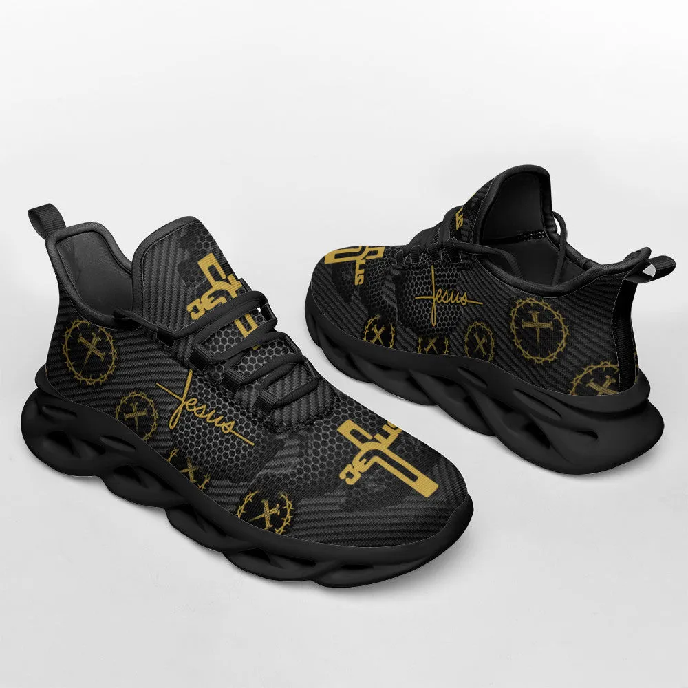 Jesus Running Sneakers 3 Max Soul Shoes - Christian Shoes For Men And Women