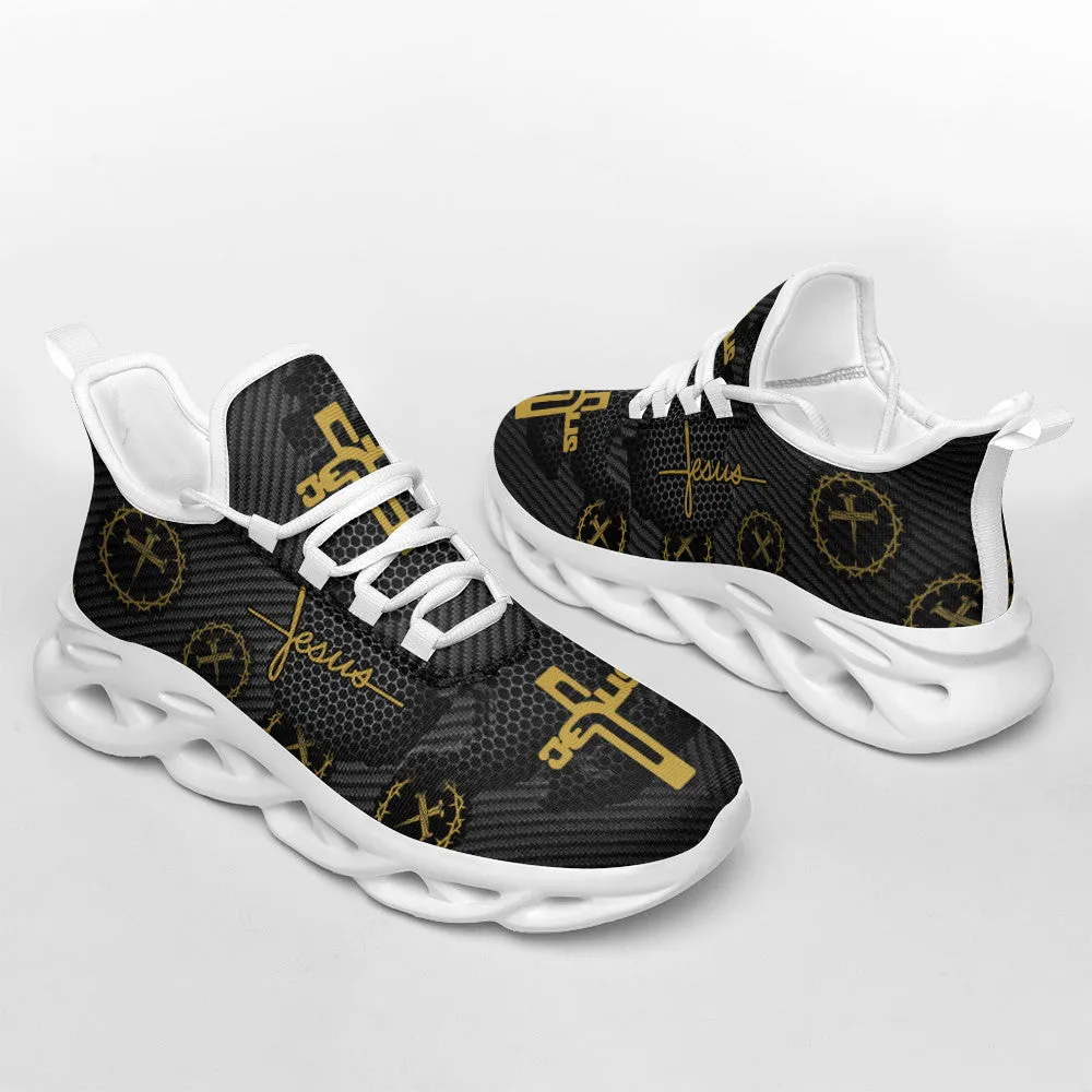 Jesus Running Sneakers 3 Max Soul Shoes - Christian Shoes For Men And Women