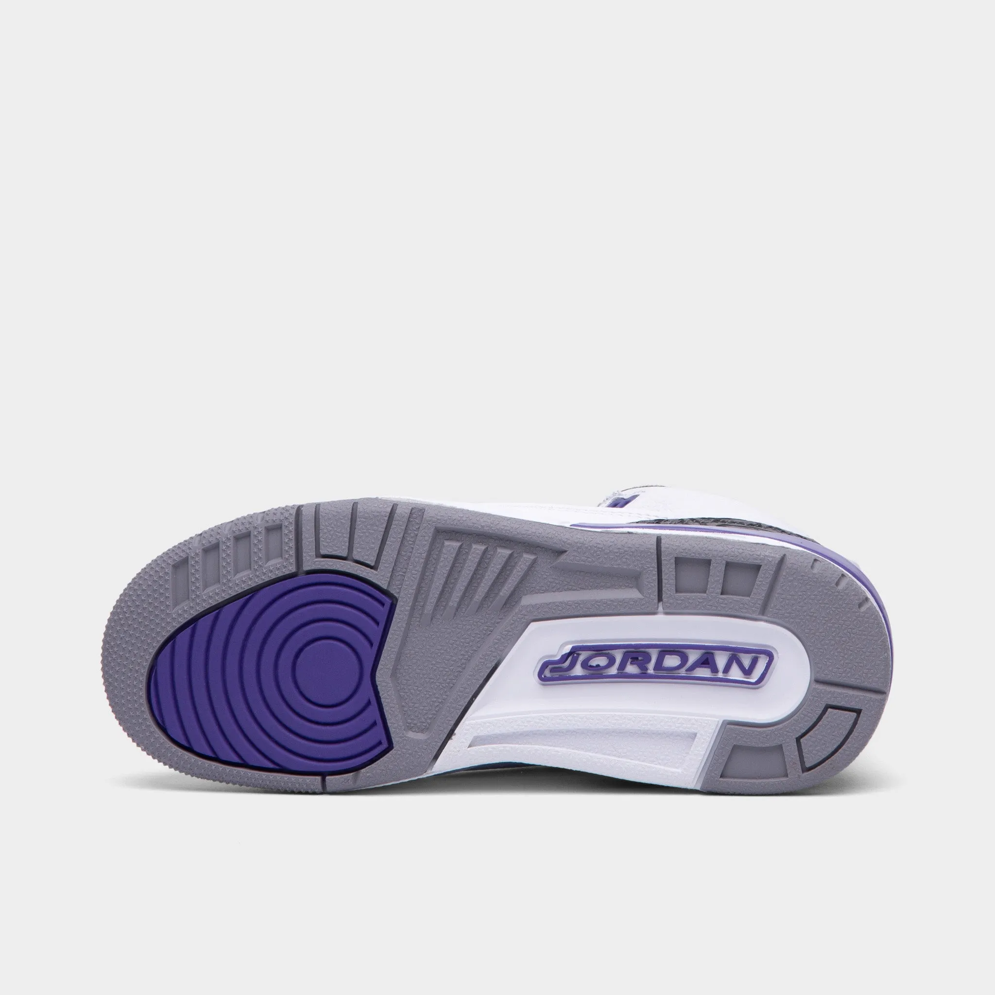 Jordan 3 Retro GS White / Black - Dark Iris