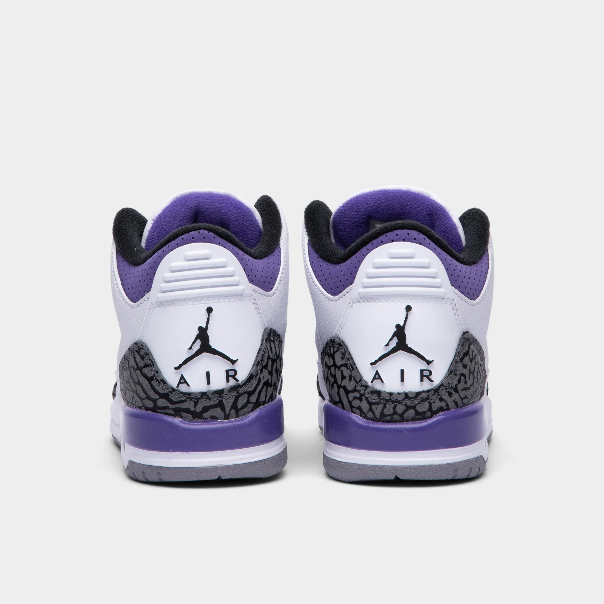 Jordan 3 Retro GS White / Black - Dark Iris