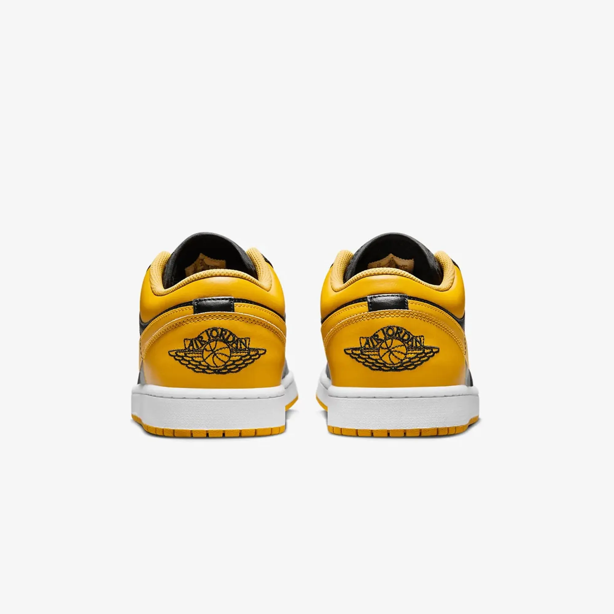 Jordan | AIR JORDAN 1 LOW  { BLACK/YELLOW OCHRE-WHITE