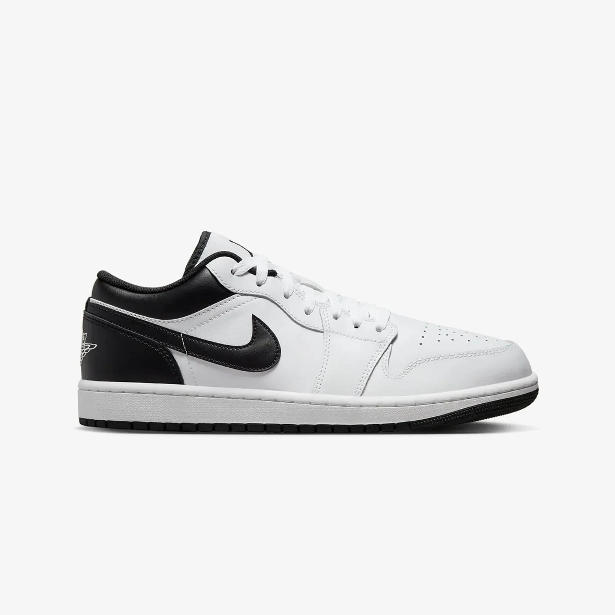 Jordan | AIR JORDAN 1 LOW  { WHITE/BLACK-WHITE