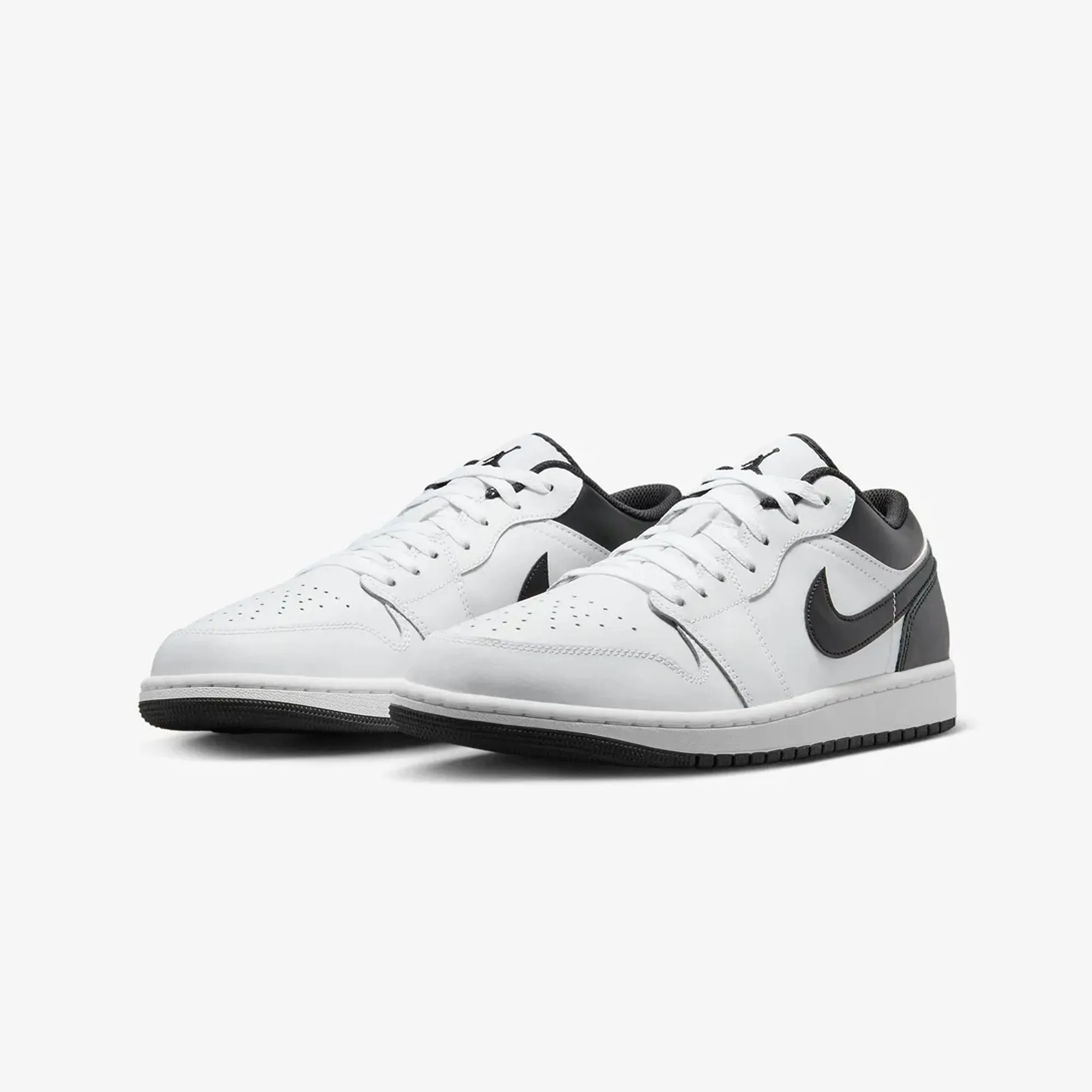 Jordan | AIR JORDAN 1 LOW  { WHITE/BLACK-WHITE