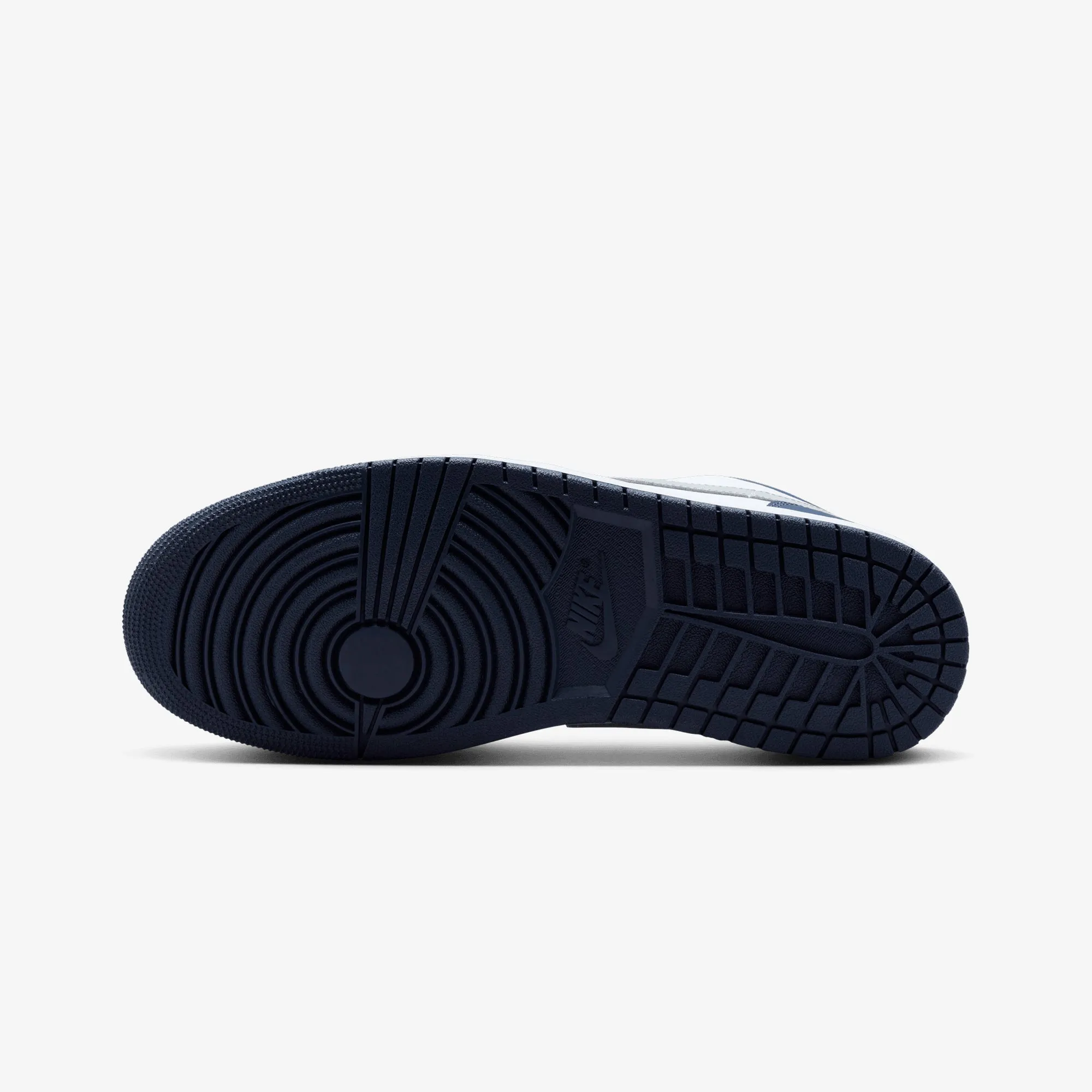 JORDAN | AIR JORDAN 1 LOW { WHITE/WOLF GREY-MIDNIGHT NAVY