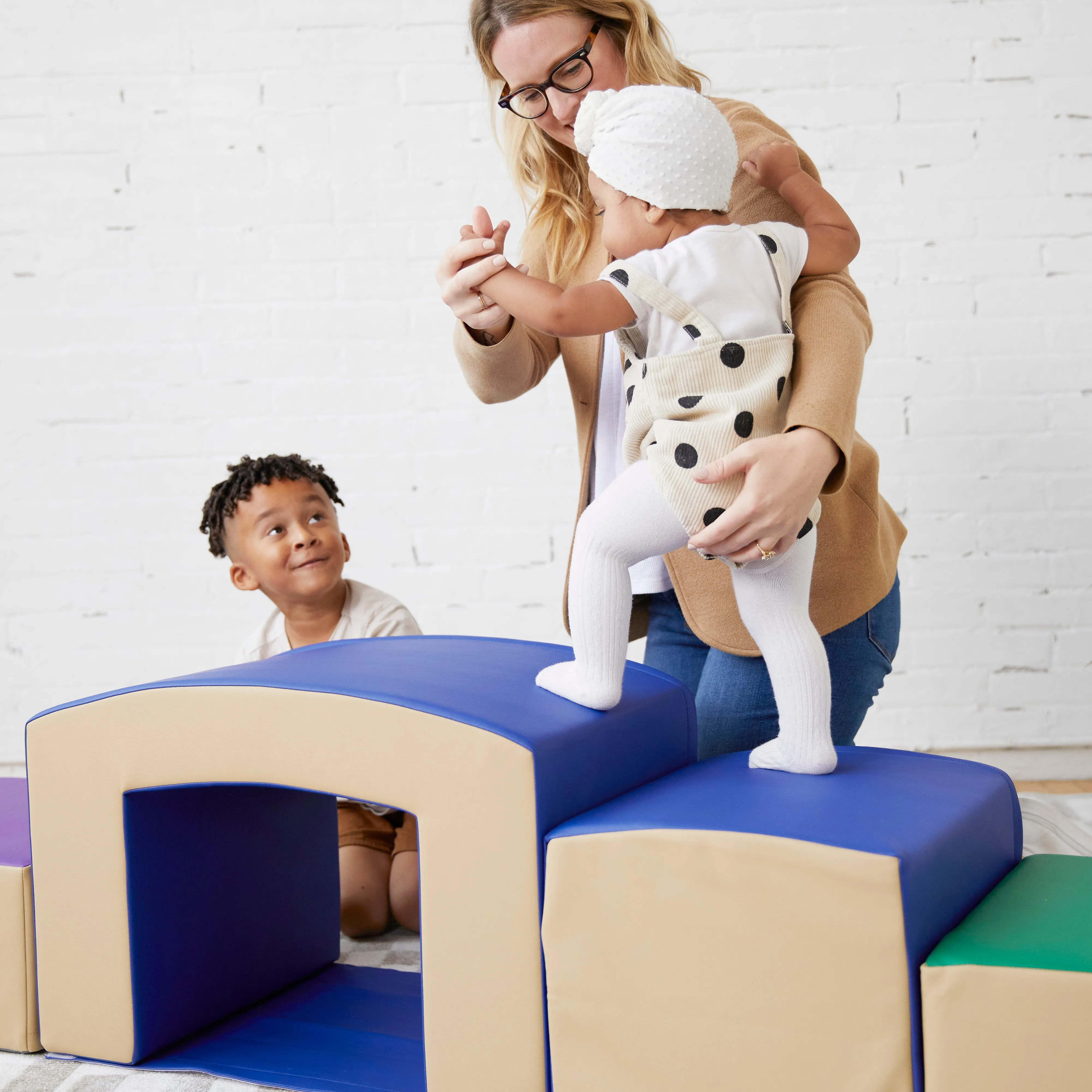 Junior Mix n' Match Tunnel and Bump, Beginner Playset, 2-Pack