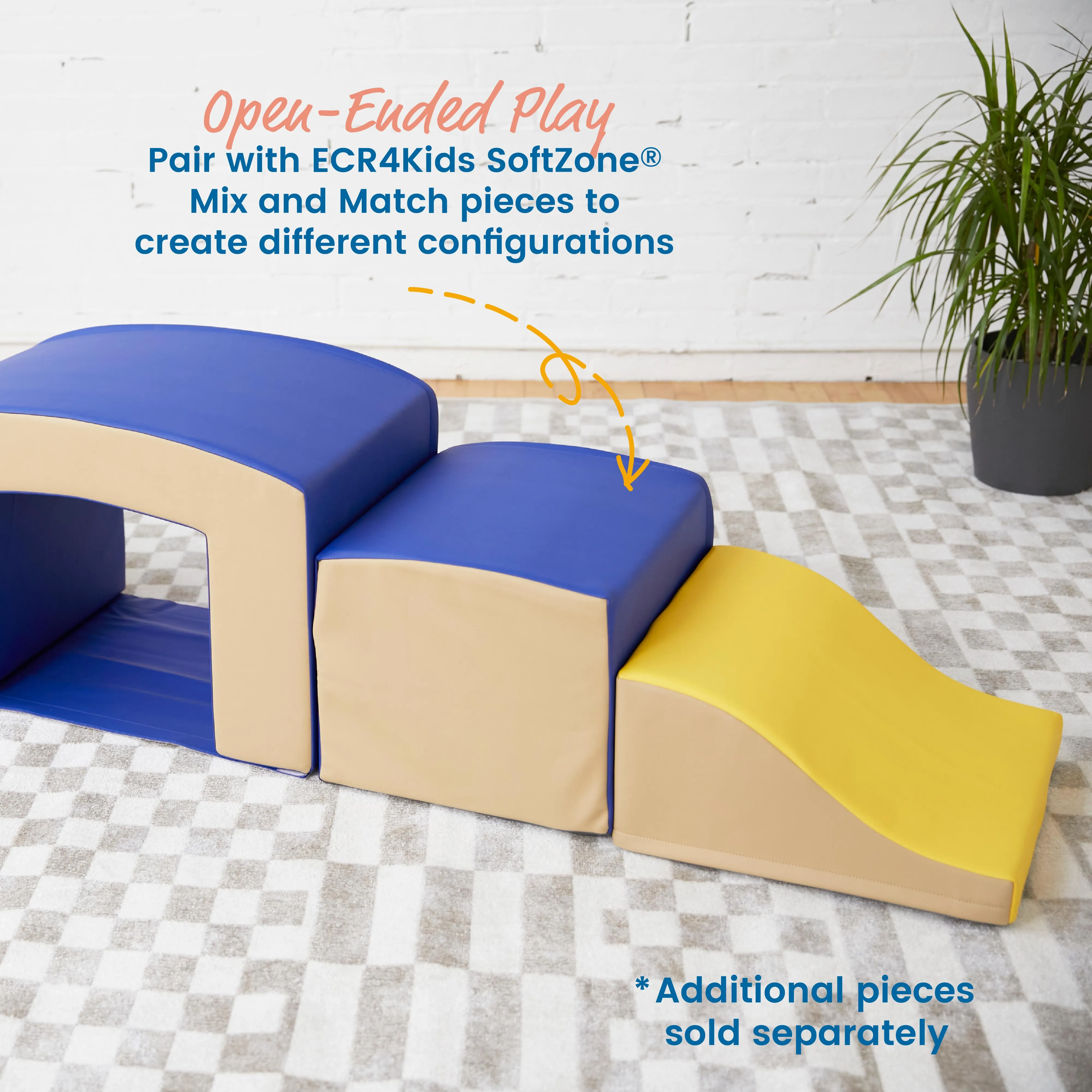 Junior Mix n' Match Tunnel and Bump, Beginner Playset, 2-Pack