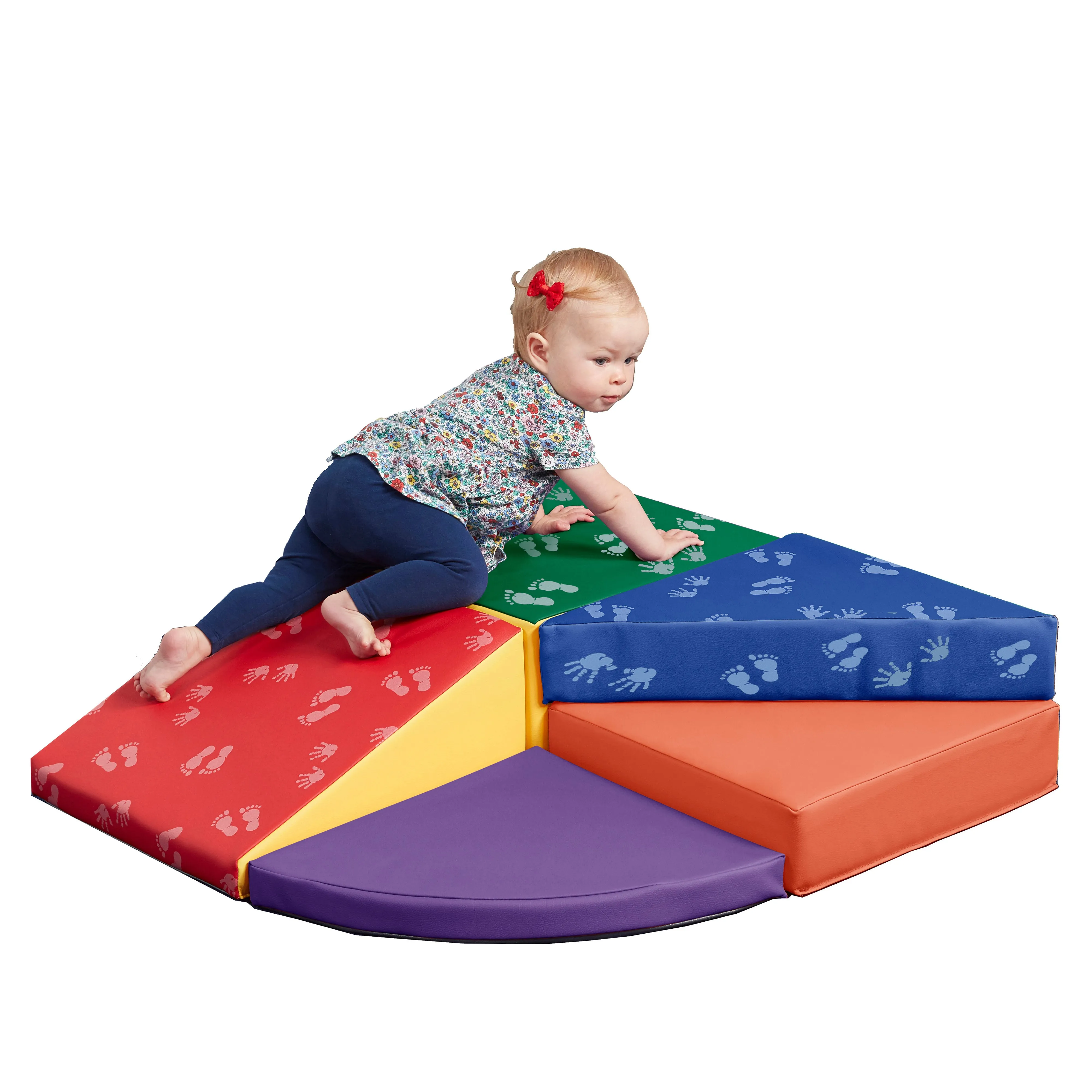 Junior Tiny Twisting Corner Climber, Beginner Playset, 5-Piece