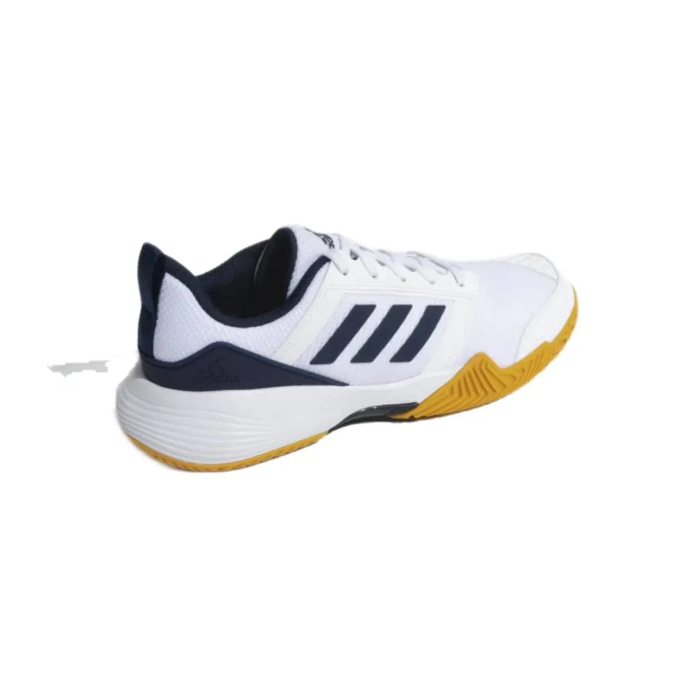 Men's Stin TNS 23 Tennis Shoe (Cloud White/Navy/Active Gold)