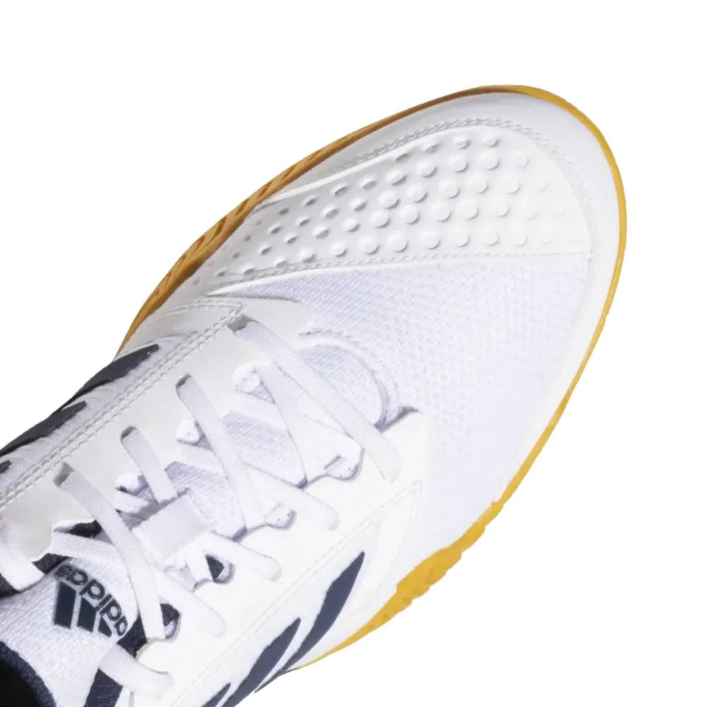 Men's Stin TNS 23 Tennis Shoe (Cloud White/Navy/Active Gold)