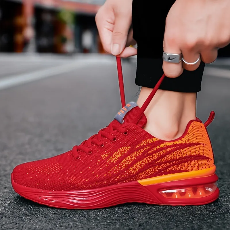 Mens Stylish AirInfused Lightweight Running Shoes with Cushioned Comfort