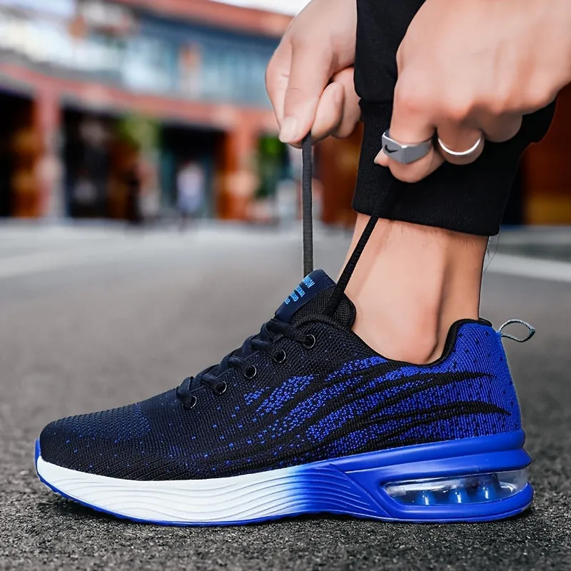 Mens Stylish AirInfused Lightweight Running Shoes with Cushioned Comfort