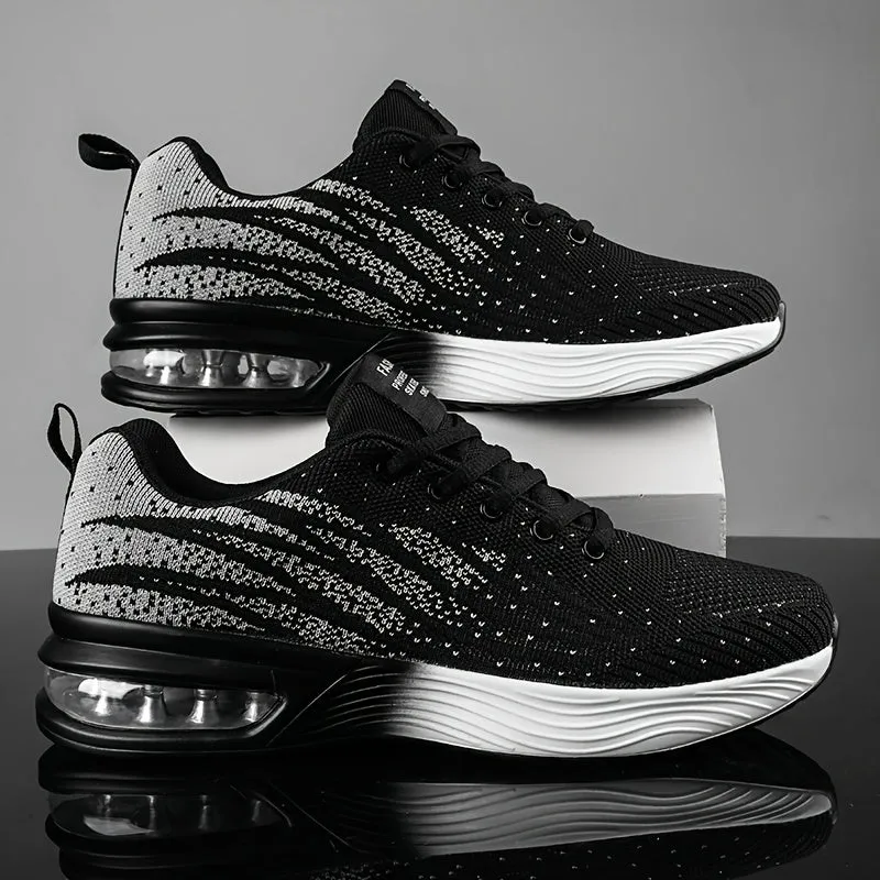 Mens Stylish AirInfused Lightweight Running Shoes with Cushioned Comfort