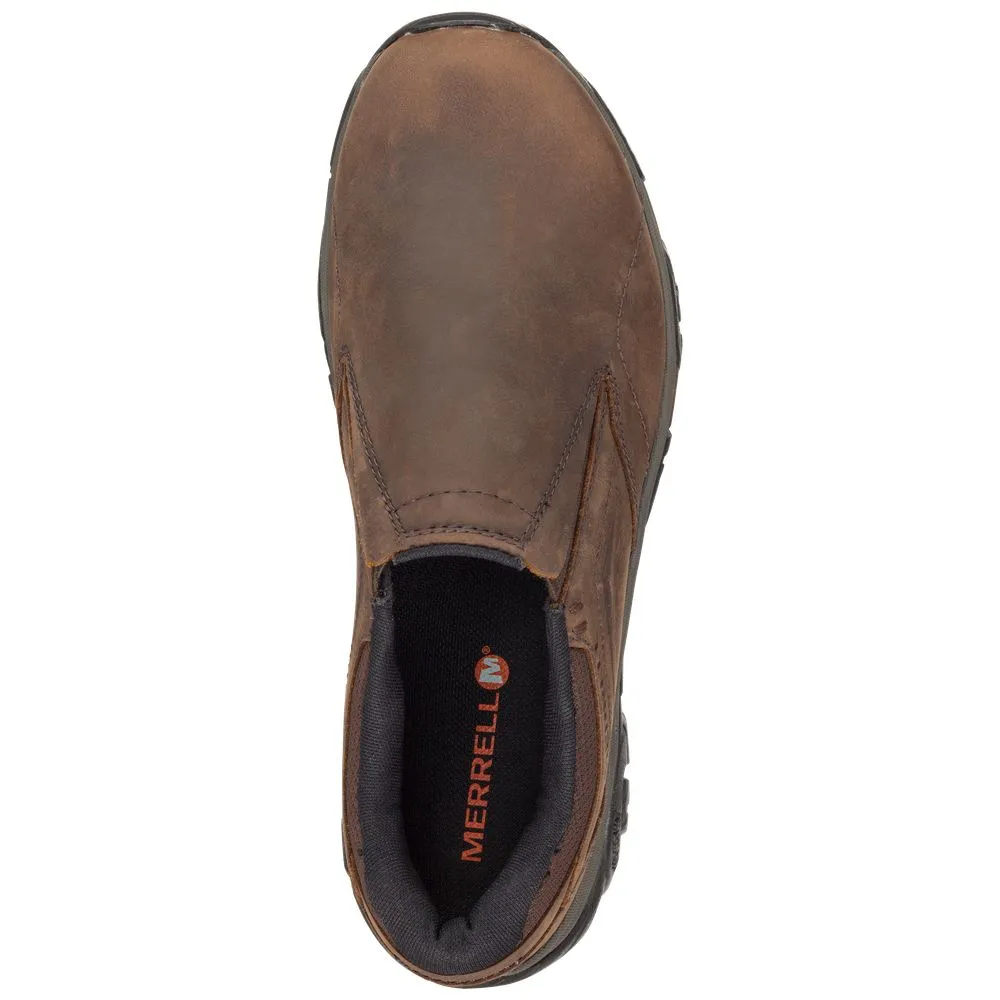 Merrell J91837 MOAB Adventure Moc Slip-On Shoes for Men, Dark Earth 9M