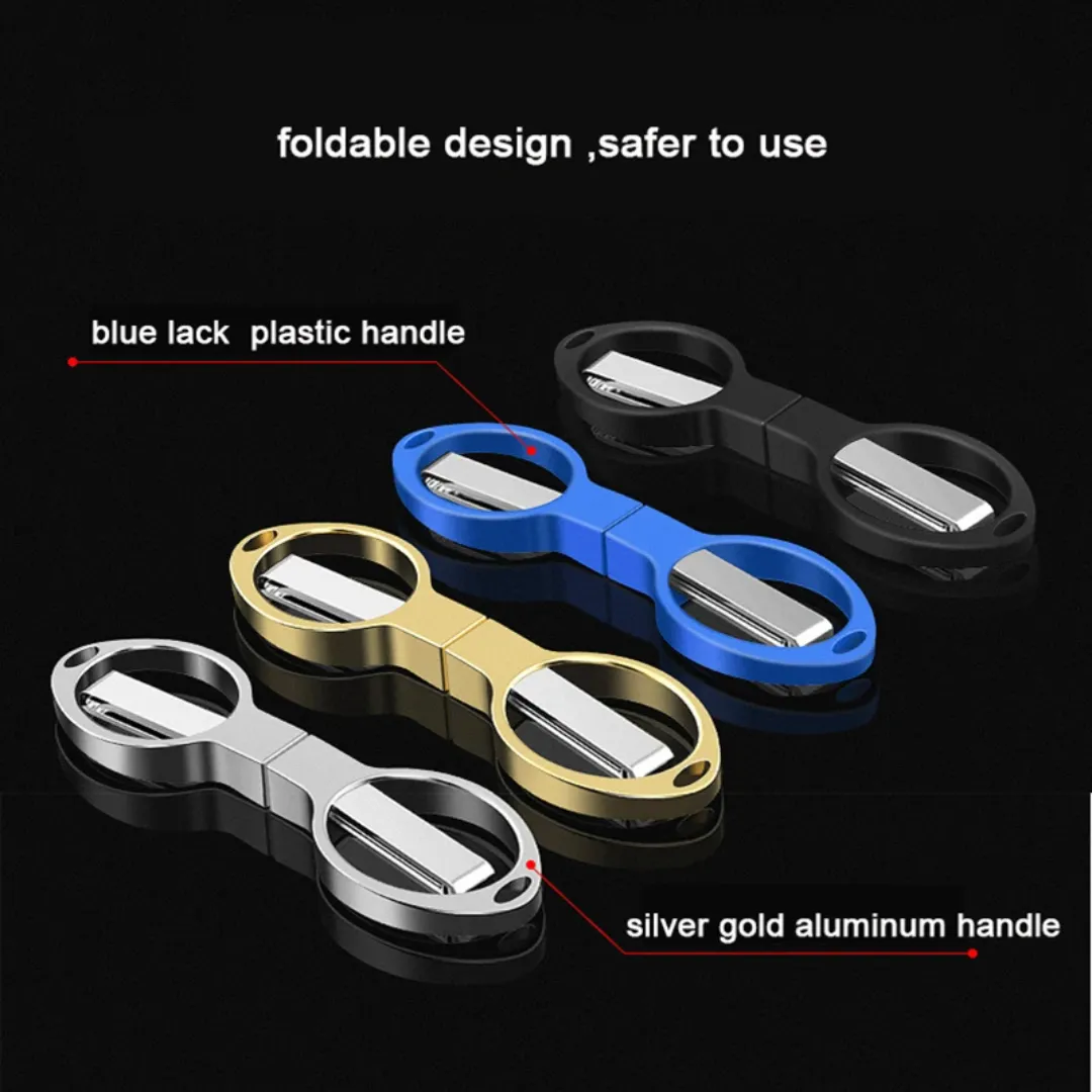 Mini Snip Stainless Scissors Keychain