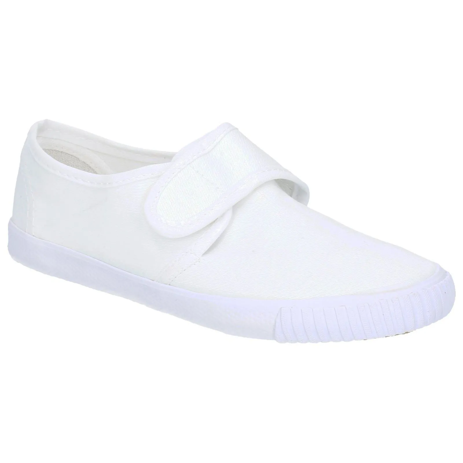 Mirak Boys Plimsolls - Vel Plimsoll/99248 in White, 4-9