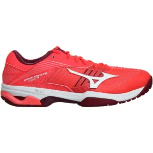 Mizuno Wave Exceed Tour 3 AC Womens Red Tennis Shoes