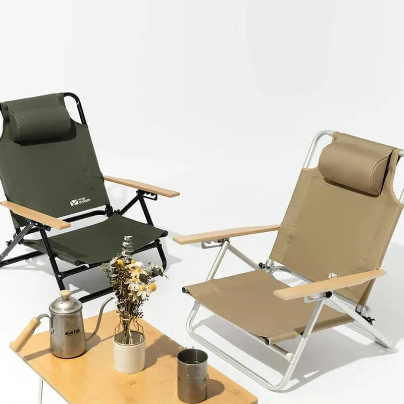 MOBI GARDEN Adjustable Low Recliner Chair