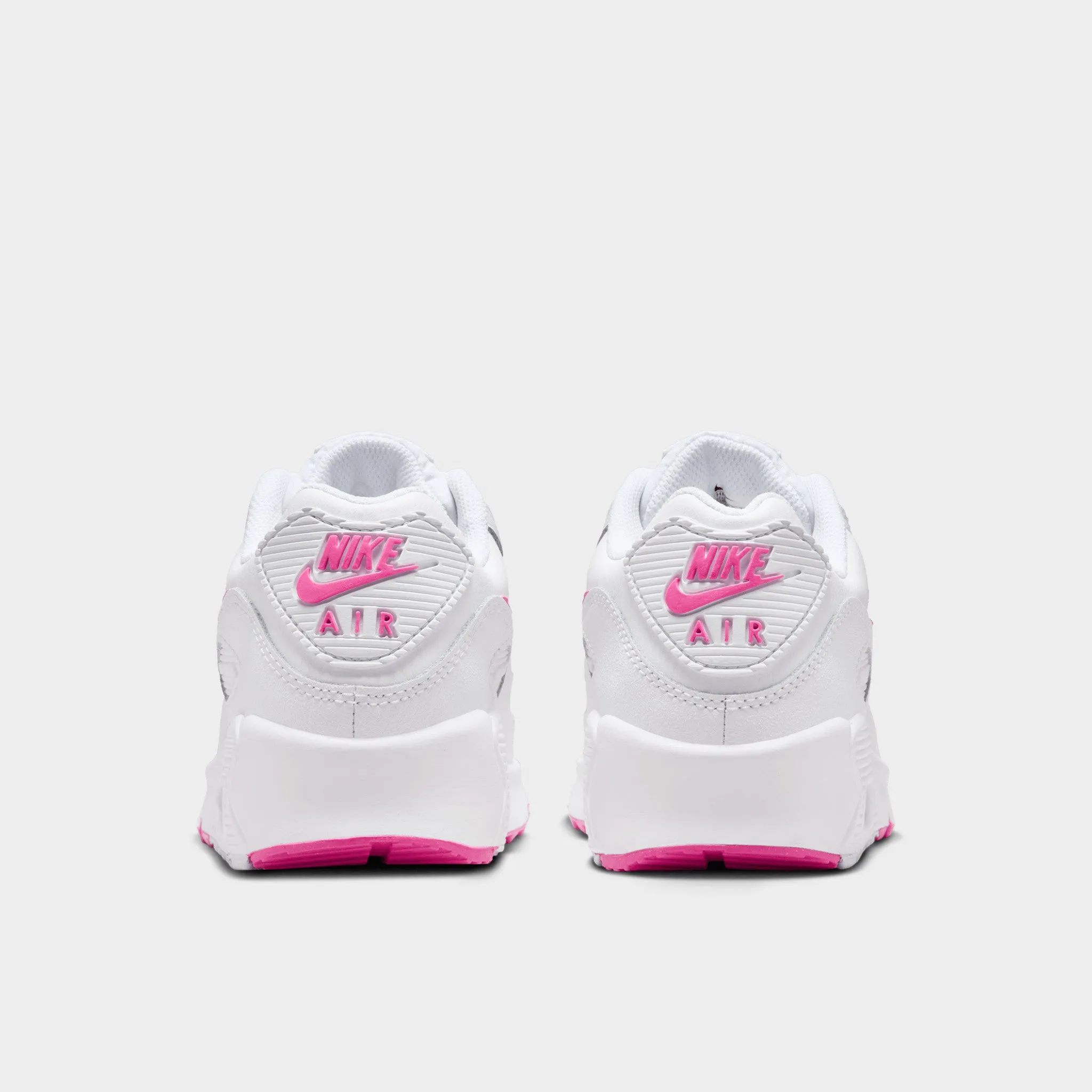 Nike Air Max 90 GS White / Laser Fuschia