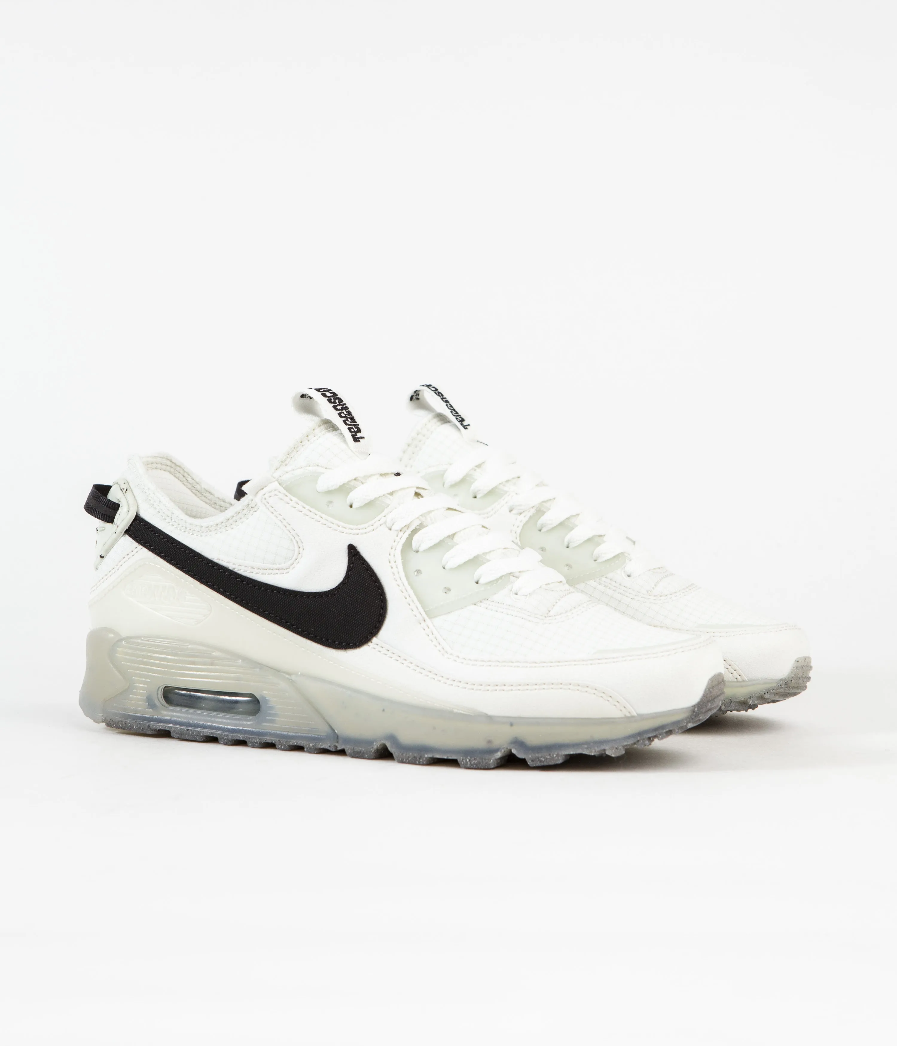 Nike Air Max Terrascape 90 Shoes - Sail / Black - Sea Glass