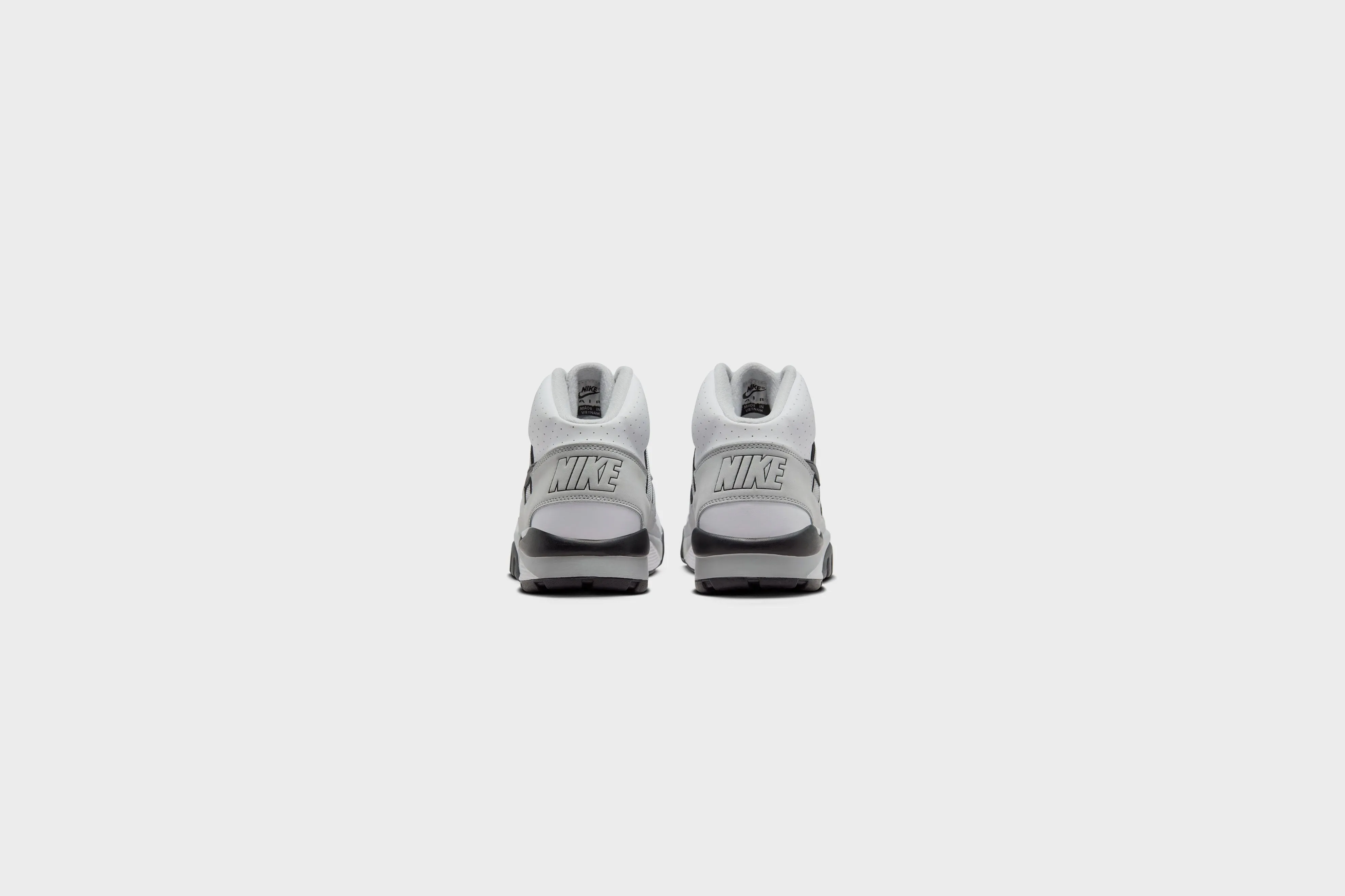Nike Air Trainer SC High (White/Black-LT Smoke Grey)