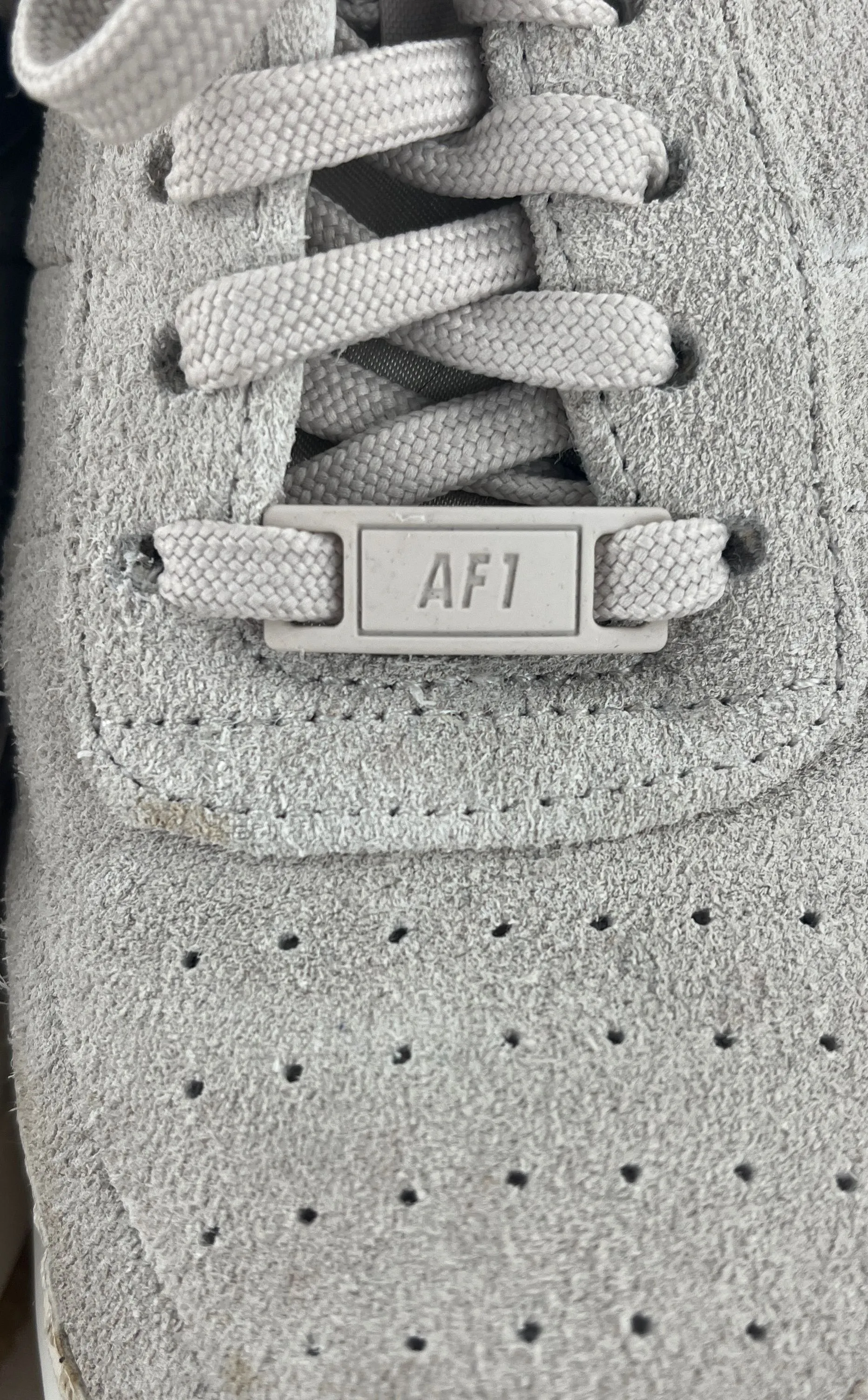 NIKE Women's Air Force1 Jester Gray Athletic Shoes Sneakers Size 9