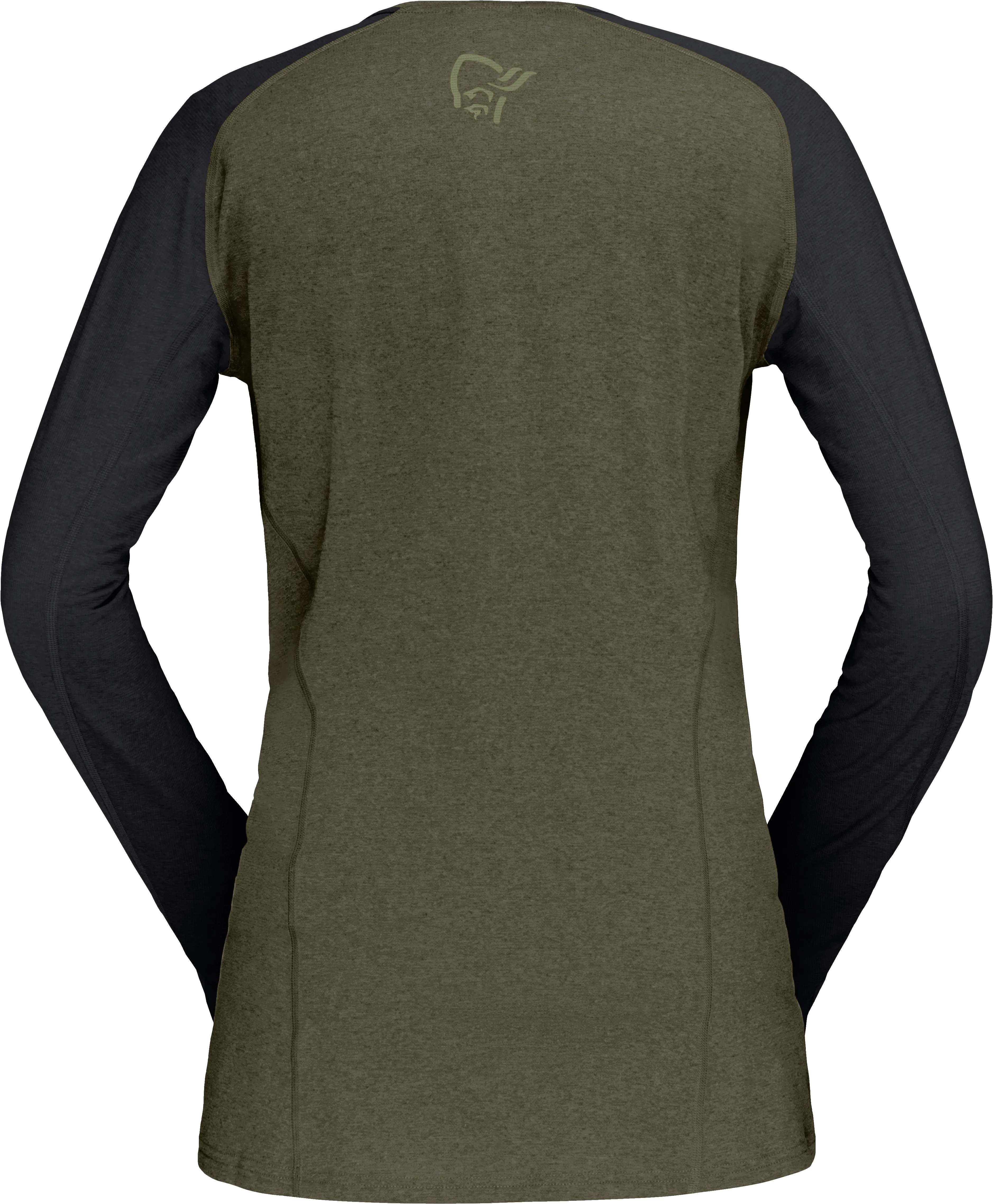 Norrøna Women&#x27;s Fjørå Equaliser Lightweight Long Sleeve Olive Night | Buy Norrøna Women&#x27;s Fjørå Equaliser Lightweight Long Sleeve Olive Night here | Outnorth