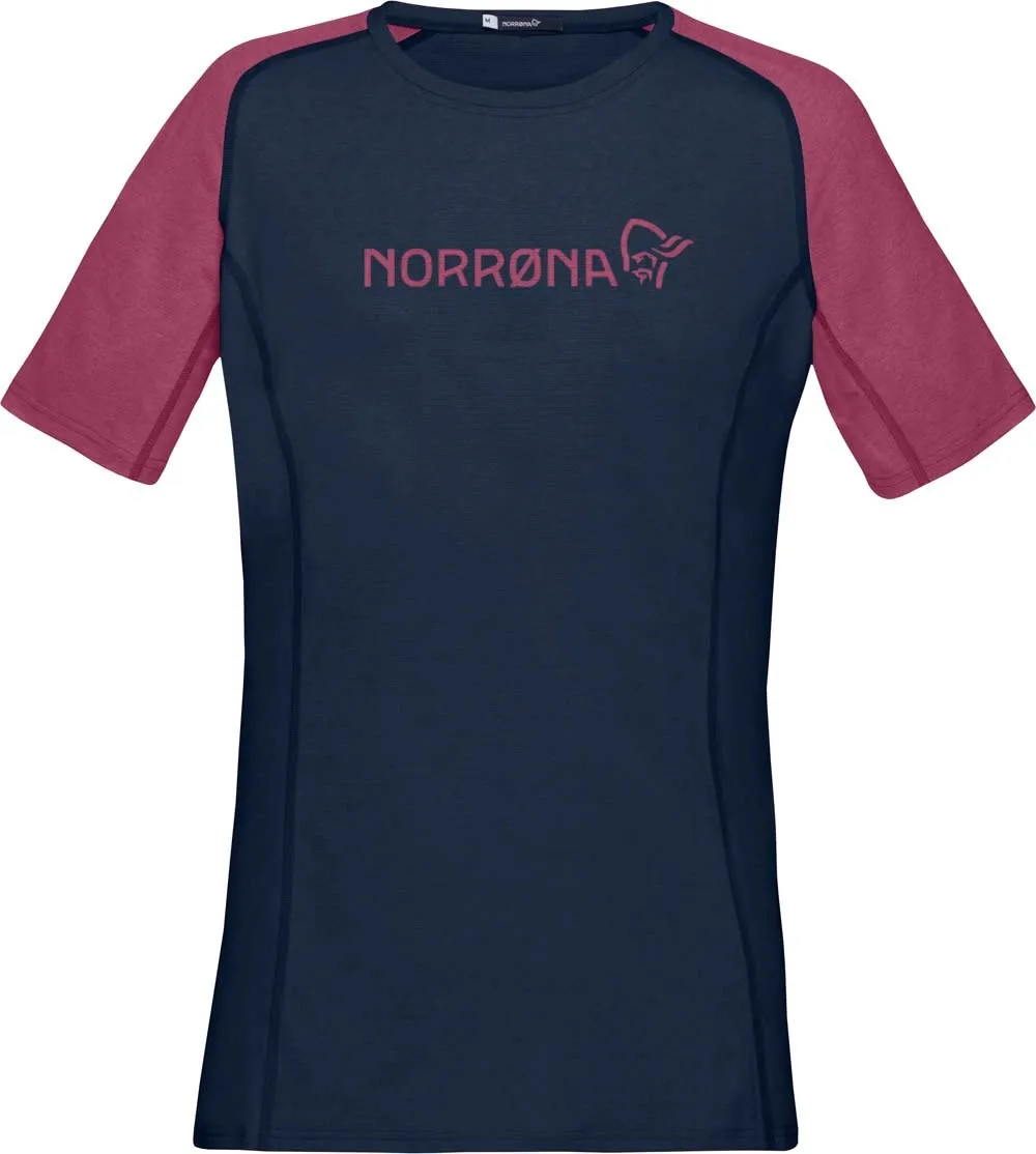 Norrøna Women&#x27;s Fjørå Equaliser Lightweight T-Shirt Violet Quartz/Indigo Night | Buy Norrøna Women&#x27;s Fjørå Equaliser Lightweight T-Shirt Violet Quartz/Indigo Night here | Outnorth