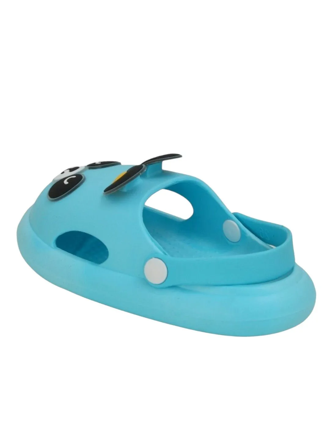 Ocean Breeze Panda Pals Kids' Clogs - Cool Blue Comfort for Little Explorers