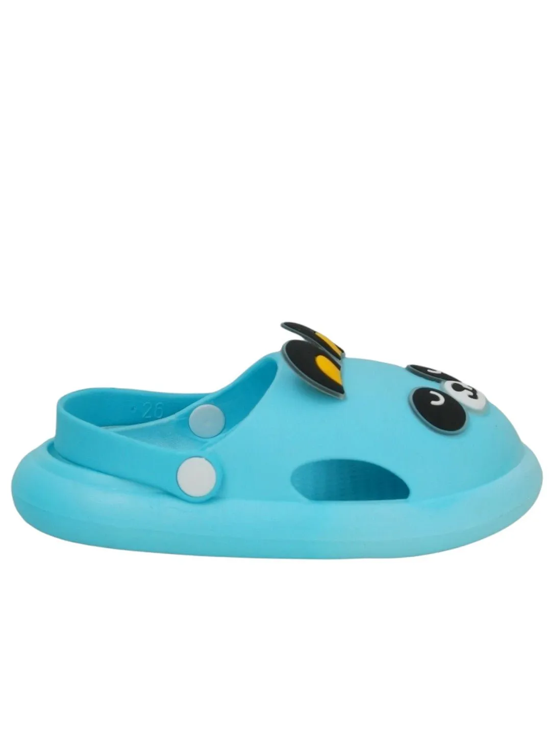 Ocean Breeze Panda Pals Kids' Clogs - Cool Blue Comfort for Little Explorers