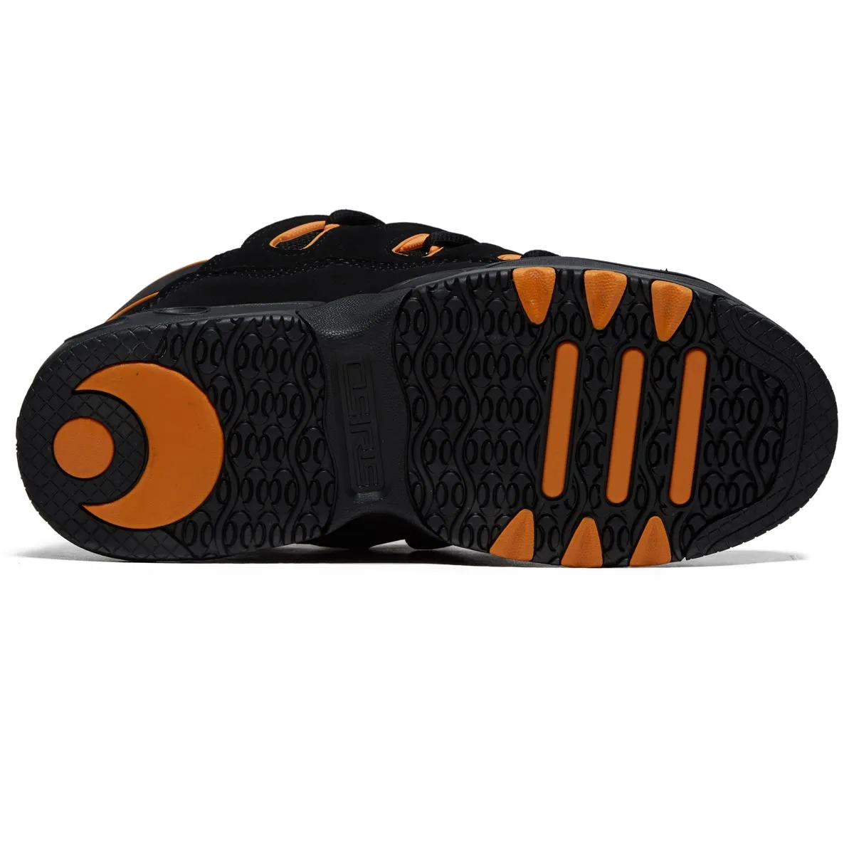 Osiris D3 OG Shoes - Black/Black/Orange