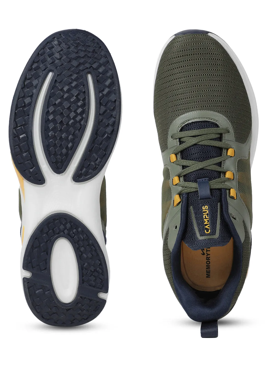 PEDRO Olive Men's Running Shoes