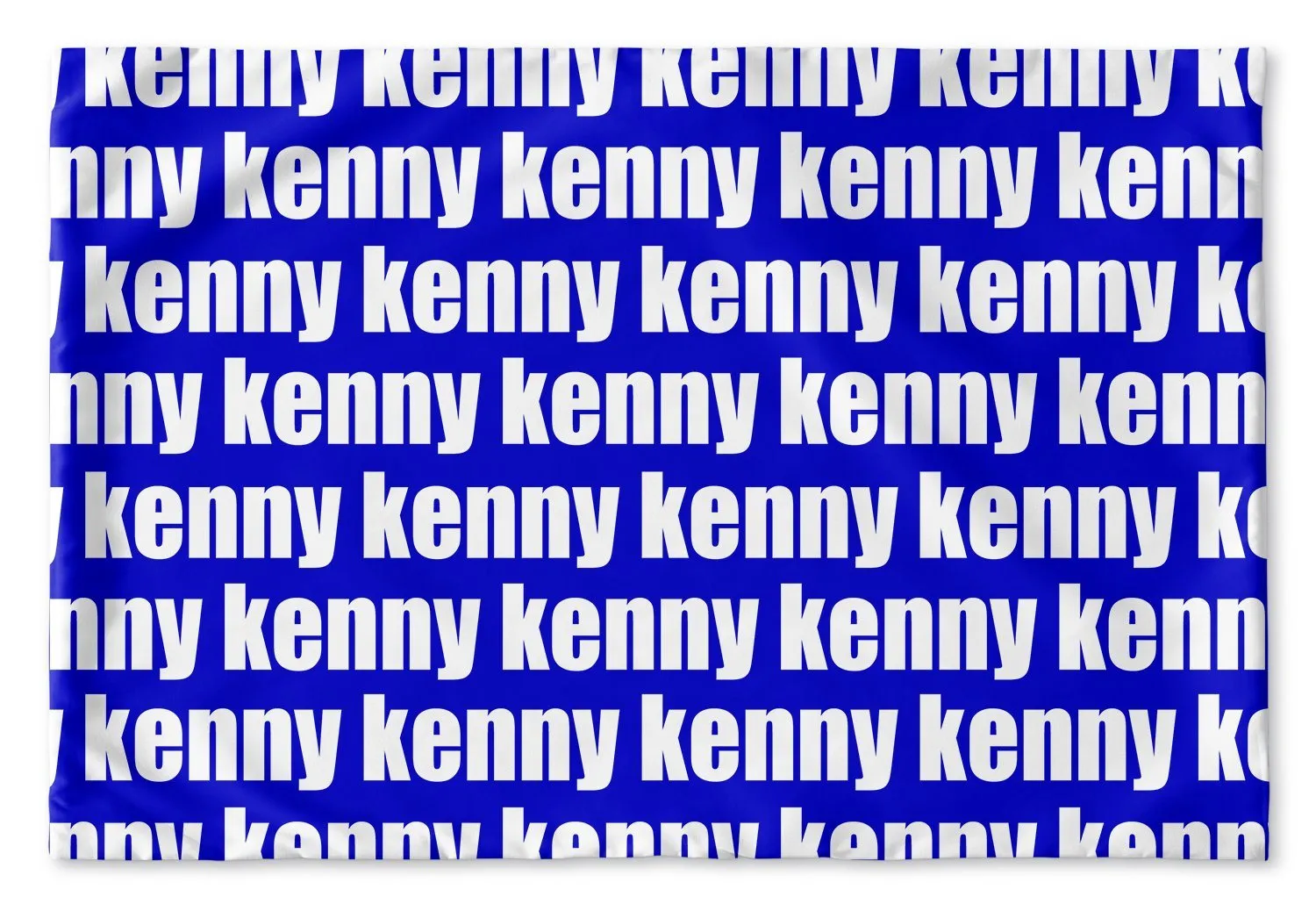 PERSONALIZED NAME PILLOW SHAM - BOLD (MULTIPLE COLOR OPTIONS)