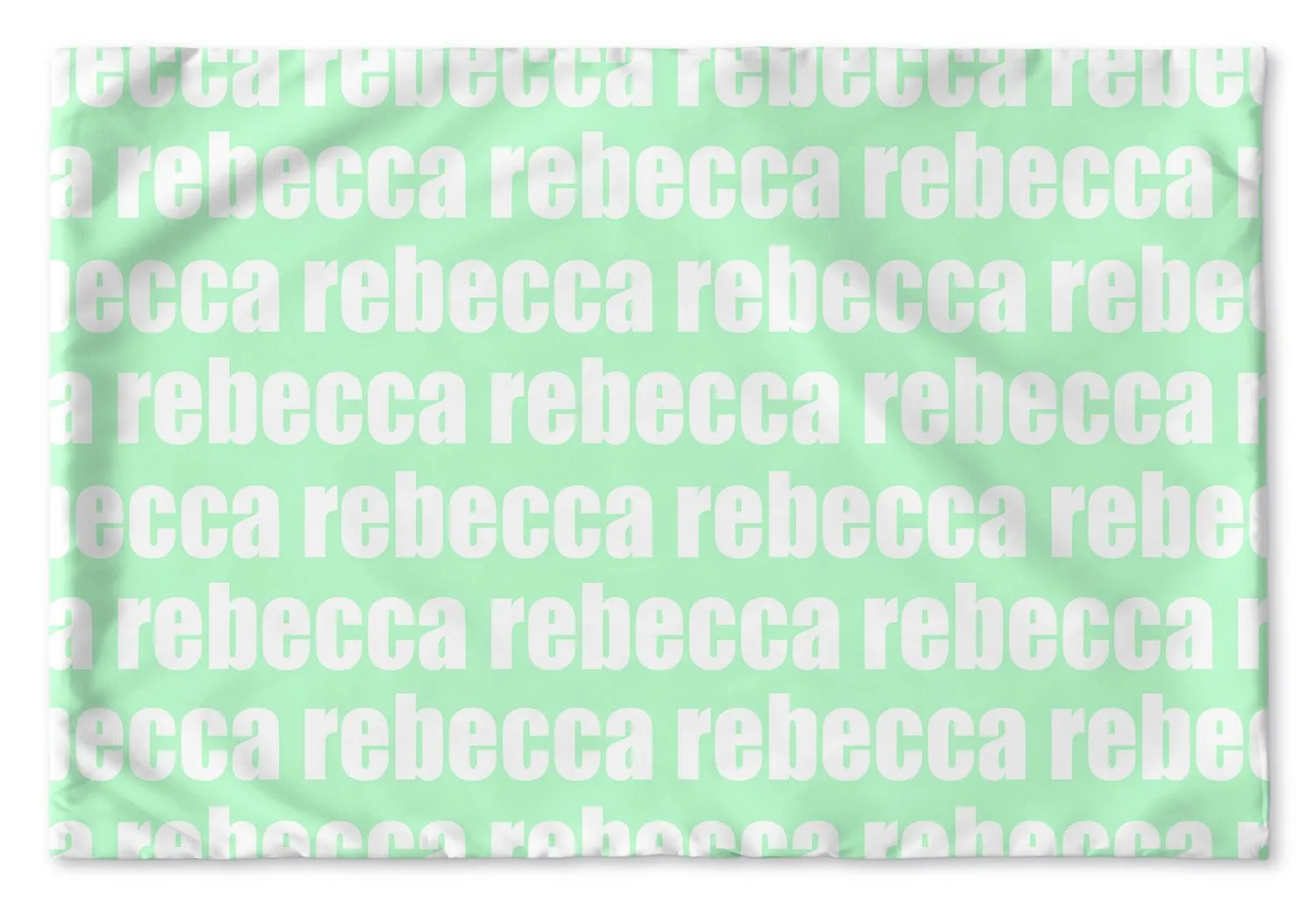 PERSONALIZED NAME PILLOW SHAM - BOLD (MULTIPLE COLOR OPTIONS)