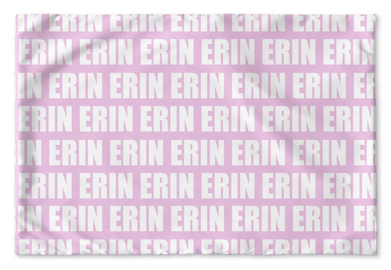 PERSONALIZED NAME PILLOW SHAM - BOLD (MULTIPLE COLOR OPTIONS)