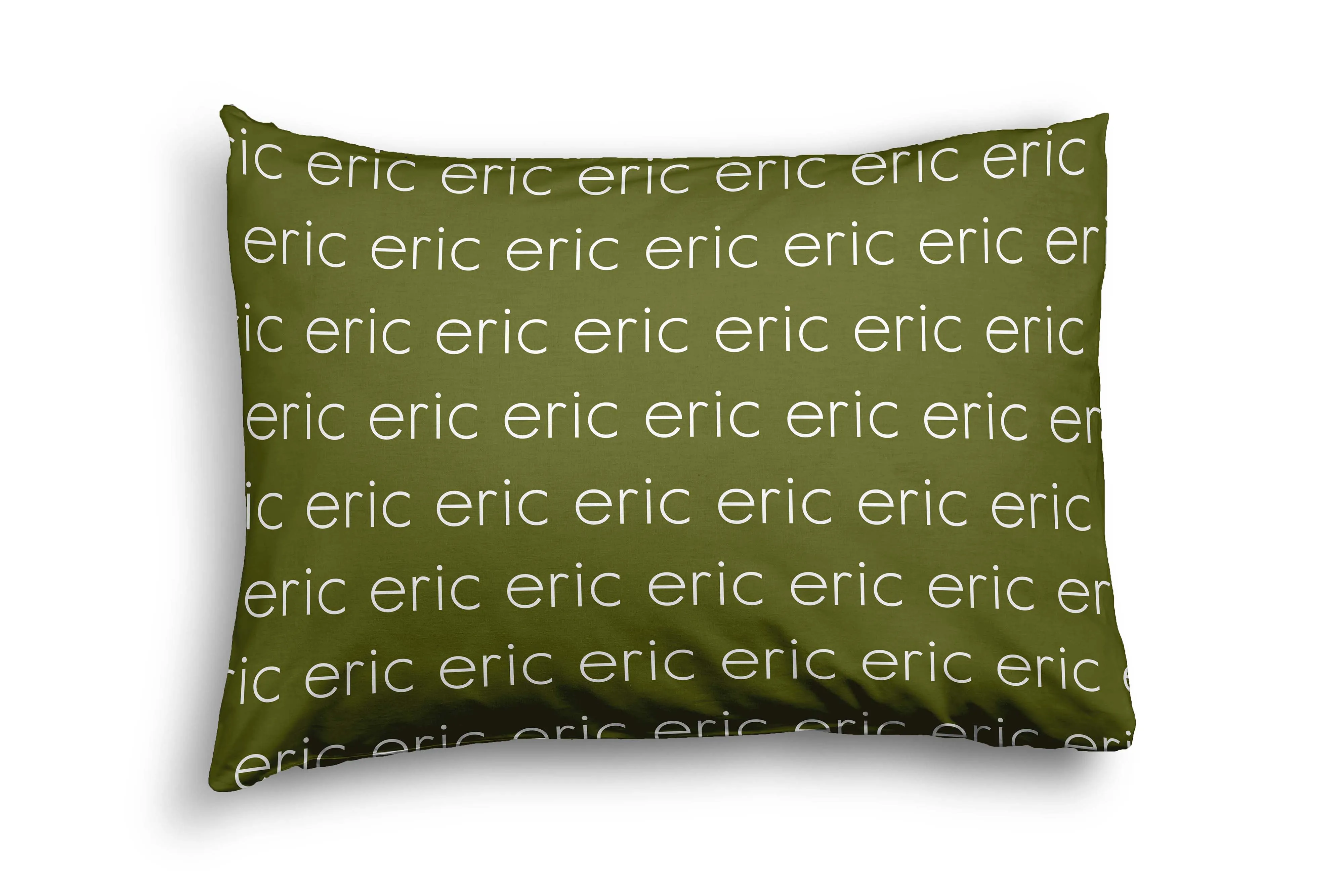PERSONALIZED NAME PILLOW SHAM - LIGHT (BOHO COLOR OPTIONS)