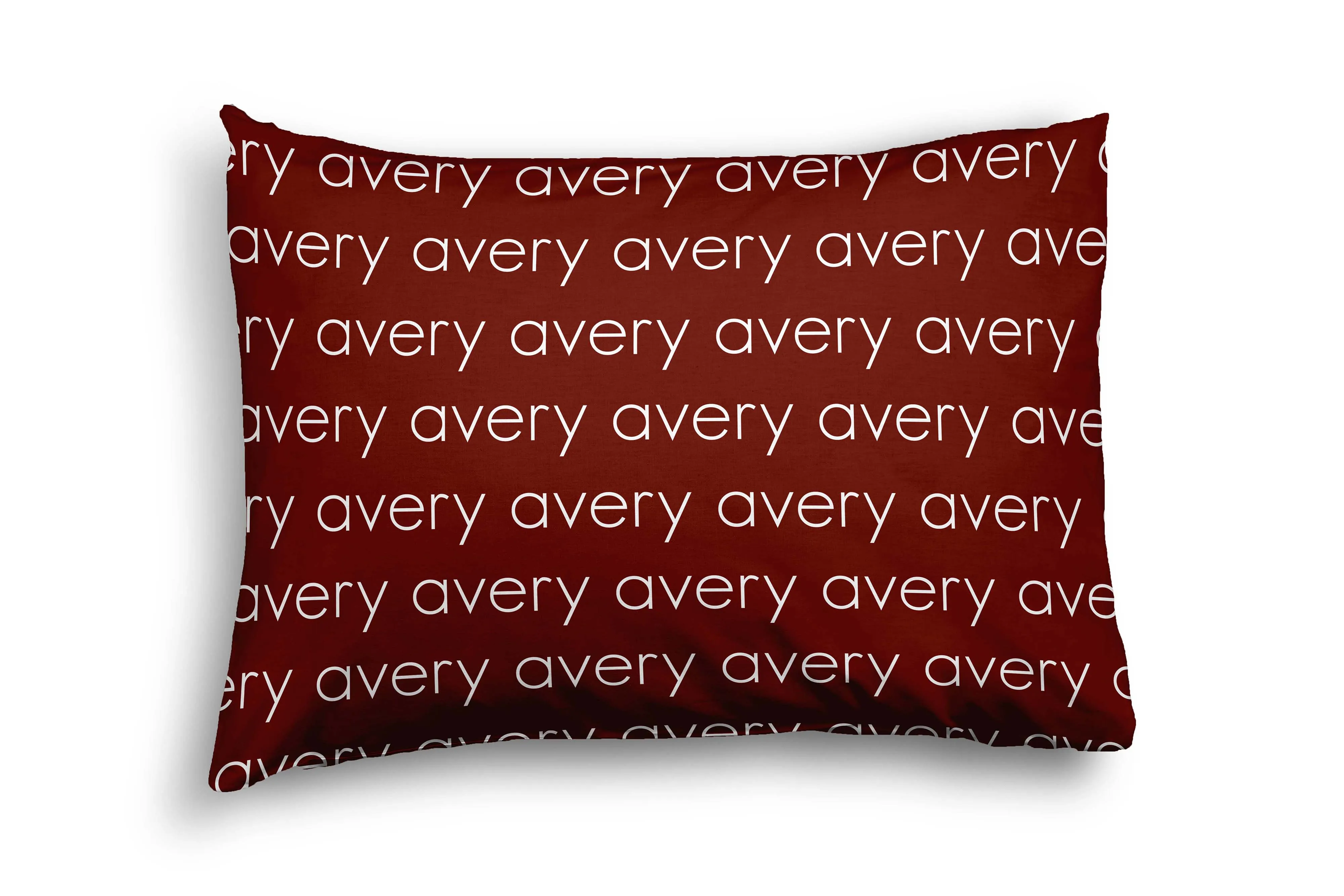 PERSONALIZED NAME PILLOW SHAM - LIGHT (BOHO COLOR OPTIONS)