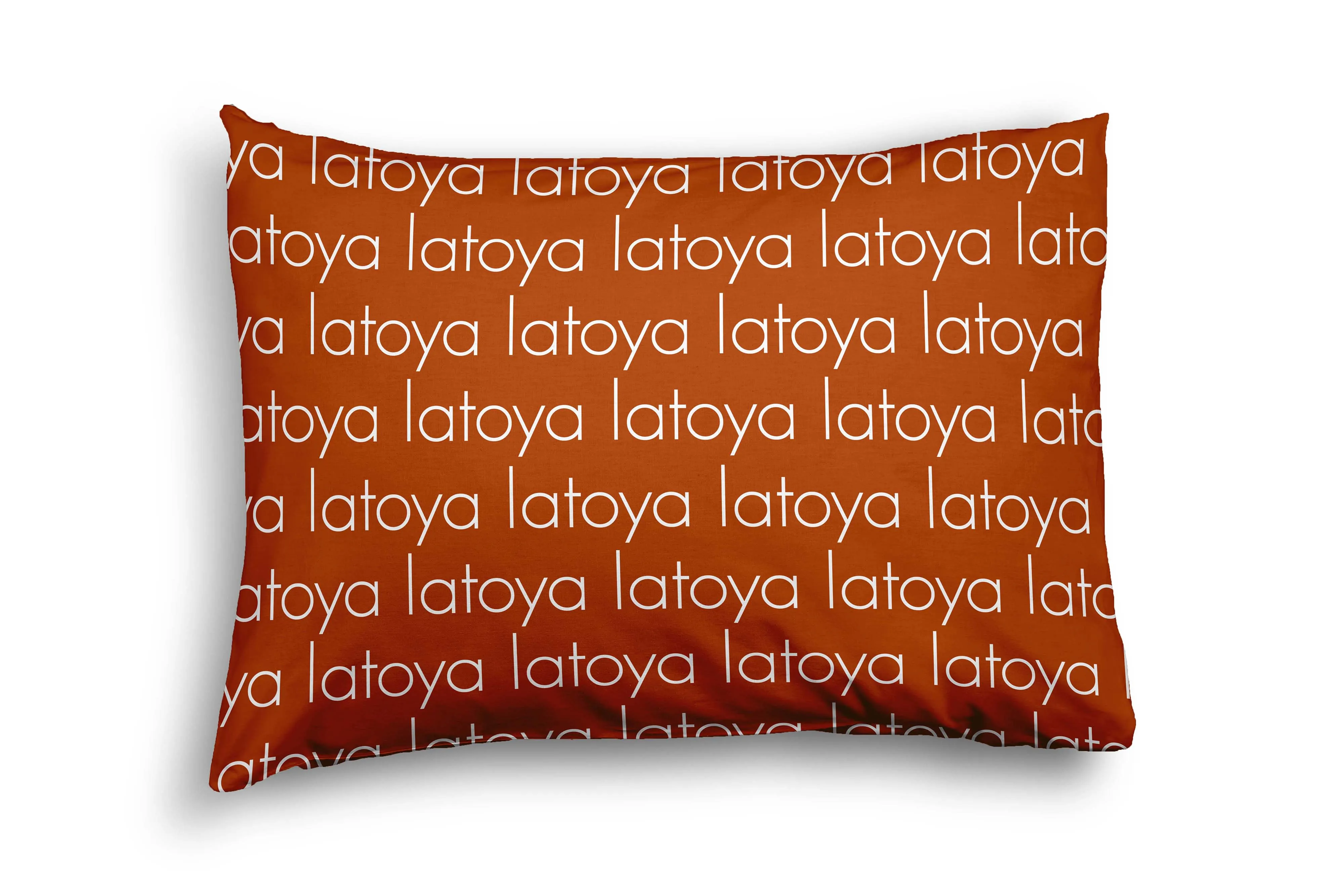 PERSONALIZED NAME PILLOW SHAM - LIGHT (BOHO COLOR OPTIONS)